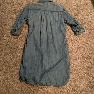 Blue Jean dress. Size medium. Higher in the front little longer in the back.